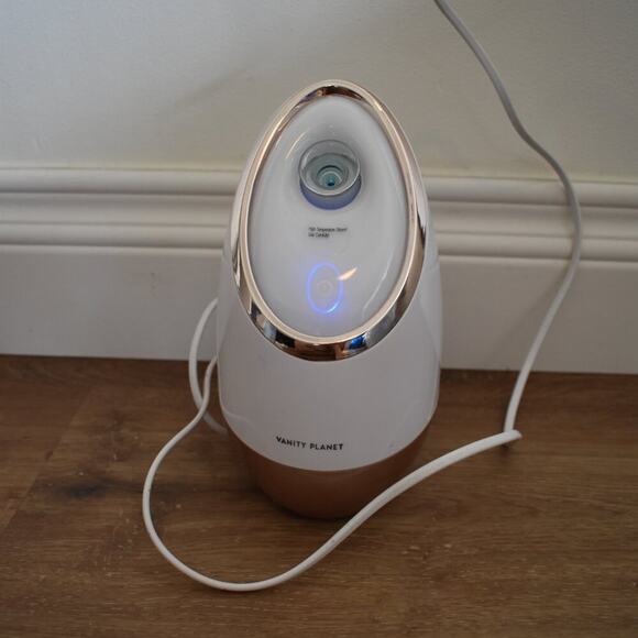 Vanity Planet facial steamer hand held white / pink - Picture 1 of 8